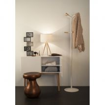 Zuiver - Porte-manteaux - Blanc - WOODEN TIP - Métal - Style Scandinave