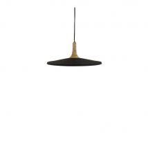 Pomax - Suspension ronde en métal ø40cm - Noir - BRAMPTON - Métal - Style Contemporain