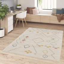 Tapis d’inspiration berbère - 160x230cm - GRABIE - - Style Bohème