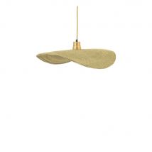 By-Boo - Suspension en corde et métal ø60cm - Sola - Couleur - Naturel - Fibre naturelle - Style Contemporain