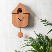 Karlsson - Horloge à pendule - Bois foncé - MODERN CUCKOO - Plastique - Style Contemporain