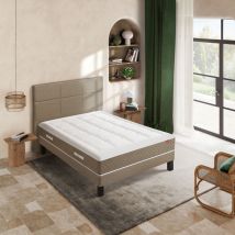 Epéda - Matelas 100% ressorts, épaisseur 29cm, accueil moelleux - 140x190 cm - ALLÉGORIA - Style