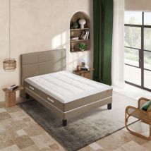 Epéda - Matelas 100% ressorts, épaisseur 29cm, accueil moelleux - 160x200 cm - ALLÉGORIA - Style