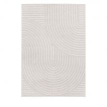 Tapis contemporain à motif géométrique - 120x170cm - NORA - Drawer - Style Contemporain