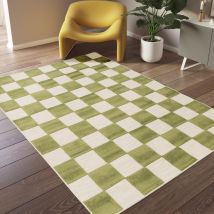 Tapis intérieur et extérieur à motif géométrique - 160x230cm - Addo - - Drawer - Style Contemporain