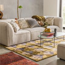 Angle réversible pour canapé modulable en tissu - Naturel chiné - Noor - Drawer - Style Contemporain