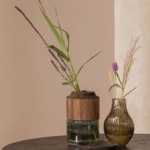 Woood - Table à manger 4 personnes en bois - Bois foncé - MAAN - Bois - Style Contemporain