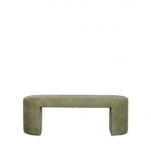 Woood - Banc en tissu L130cm - Jacob - Couleur - Vert - - Style Contemporain