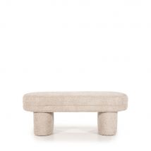 By-Boo - Banc Design en Tissu - Taupe - RAMA - - Style Scandinave