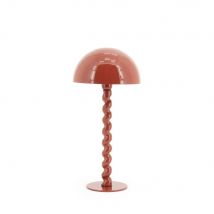 By-Boo - Lampe à poser en Métal - Terracotta - LUOX - Métal - Style Contemporain