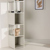 Venture Home - Étagère en métal H185cm - Beige - Buenos Aires - Métal - Style Industriel