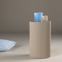 Venture Home - Table d'appoint Ronde en Bois 30.5 cm - Beige - LENOX - Bois - Style Contemporain