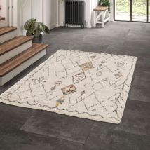 Tapis d'inspiration berbère - 160x230cm - Rupicola - - Drawer - Style Bohème