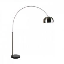 Zuiver - Lampadaire arc design - Bow - Couleur - Chrome - Aluminium - Style Contemporain