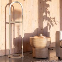 Zuiver - Lampadaire en métal - Beige - Arch - Métal - Style Contemporain