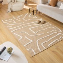 Tapis bohème - 160x230cm - Flux - - Drawer - Style Bohème