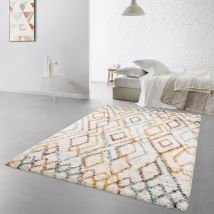 Tapis d'inspiration berbère - 120x170cm - Sarna - Drawer - Style Bohème