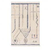 Tapis d'inspiration berbère - 200x290cm - Runa - - Drawer - Style Bohème