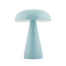 Leitmotiv - Lampe à poser LED sans fil rechargeable - Bleu clair - Rachel - Métal - Style Contemporain