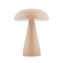 Leitmotiv - Lampe à poser LED sans fil rechargeable - Beige - Rachel - Métal - Style Contemporain
