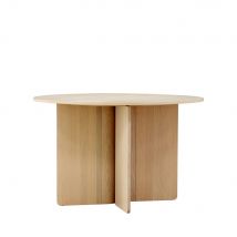 Vind - Table à manger 4 personnes ronde en bois ø120cm - Tyreso - Couleur - Bois clair - Bois