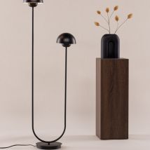 Vind - Lampadaire double en métal - Noir - Lyckorna - Métal - Style Contemporain