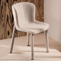 Venture Home - Lot de 2 chaises en tissu bouclette - Beige - Astoria - - Style Contemporain