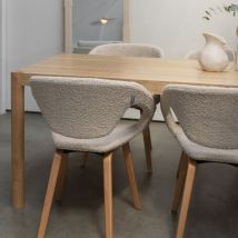 Zuiver - Table à manger 10 personnes en bois - Bois clair - Sticks - Bois - Style Contemporain