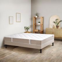 Epéda - Matelas à ressorts et mémoire de forme, accueil enveloppant - 160x200 cm - EGÉRIE 3 -