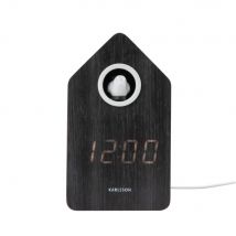 Karlsson - Réveil - Bois clair - Alarm cuckoo LED - Bois - Style Classique