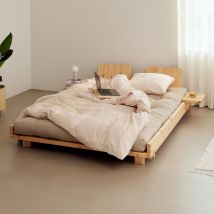 Karup Design - Lit en bois 180x200cm - Bois clair - Social - Bois - Style Contemporain
