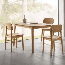 Lot de 2 chaises en bois - Bois clair - Hem - Bois - Drawer - Style Scandinave