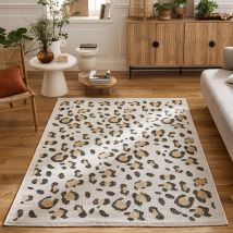 Tapis contemporain imprimé léopard - 80x150cm - Yuma - - Drawer - Style Contemporain