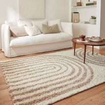 Tapis contemporain à motifs d'arches - 120cmx160cm - Tika - - Drawer - Style Contemporain