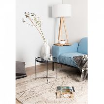 Zuiver - Table basse design ronde Small - Noir - CUPID - Métal - Style Contemporain
