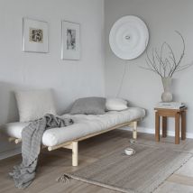 Karup Design - Daybed en bois naturel et tissu - Marron argile - PACE - Style Scandinave