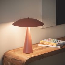 Lampe à poser en métal - Terracotta - Ona - Métal - Drawer - Style Contemporain