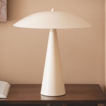 Lampe à poser en métal - Écru - Ona - Métal - Drawer - Style Contemporain