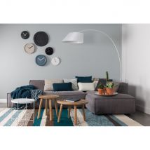 Zuiver - Table d'appoint ronde bois ø43cm - Naturel - DENDRON - Bois - Style Contemporain