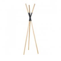 Zuiver - Porte-manteaux scandinave bois - Gris anthracite - PINNACLE - Bois - Style Scandinave