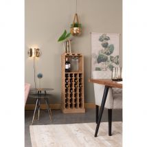 Dutchbone - Casier à bouteilles - Naturel - CLAUDE - Bois - Style Contemporain