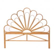 Tête de lit design en rotin 160cm - Naturel - SINGARAJA - Rotin - Drawer - Style Bohème