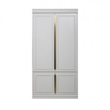 Be Pure Home - Armoire en pin P 62 cm - Organize - Couleur - Gris nuage - Bois - Style Contemporain