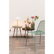 Leitmotiv - Lampe à poser champignon en métal - Blanc - BONNET - Métal - Style Contemporain