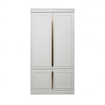 Be Pure Home - Armoire en pin P 44 cm - Organize - Couleur - Gris nuage - Bois - Style Contemporain