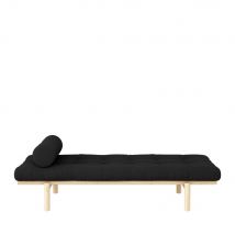 Karup Design - Méridienne en bois naturel et tissu - Gris - NEXT DAYBED - - Style Scandinave
