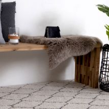 House Nordic - Banc en teck L140cm - Naturel - BENIDORM - Bois - Style Bohème