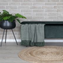House Nordic - Tapis Bohème de forme Ronde - 150x150cm - BOMBAY II - - Style Bohème