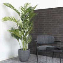House Nordic - Plante artificielle H175 cm - Vert - ARECA PALM - Plastique - Style Bohème