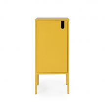 Tenzo - Petit meuble de rangement en bois H89cm - Uno - Couleur - Jaune moutarde - Bois